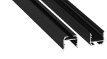 Profile LUMINES type axel black lacquered 6,17 m